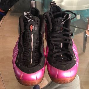 2012 pink pearlized foamposite